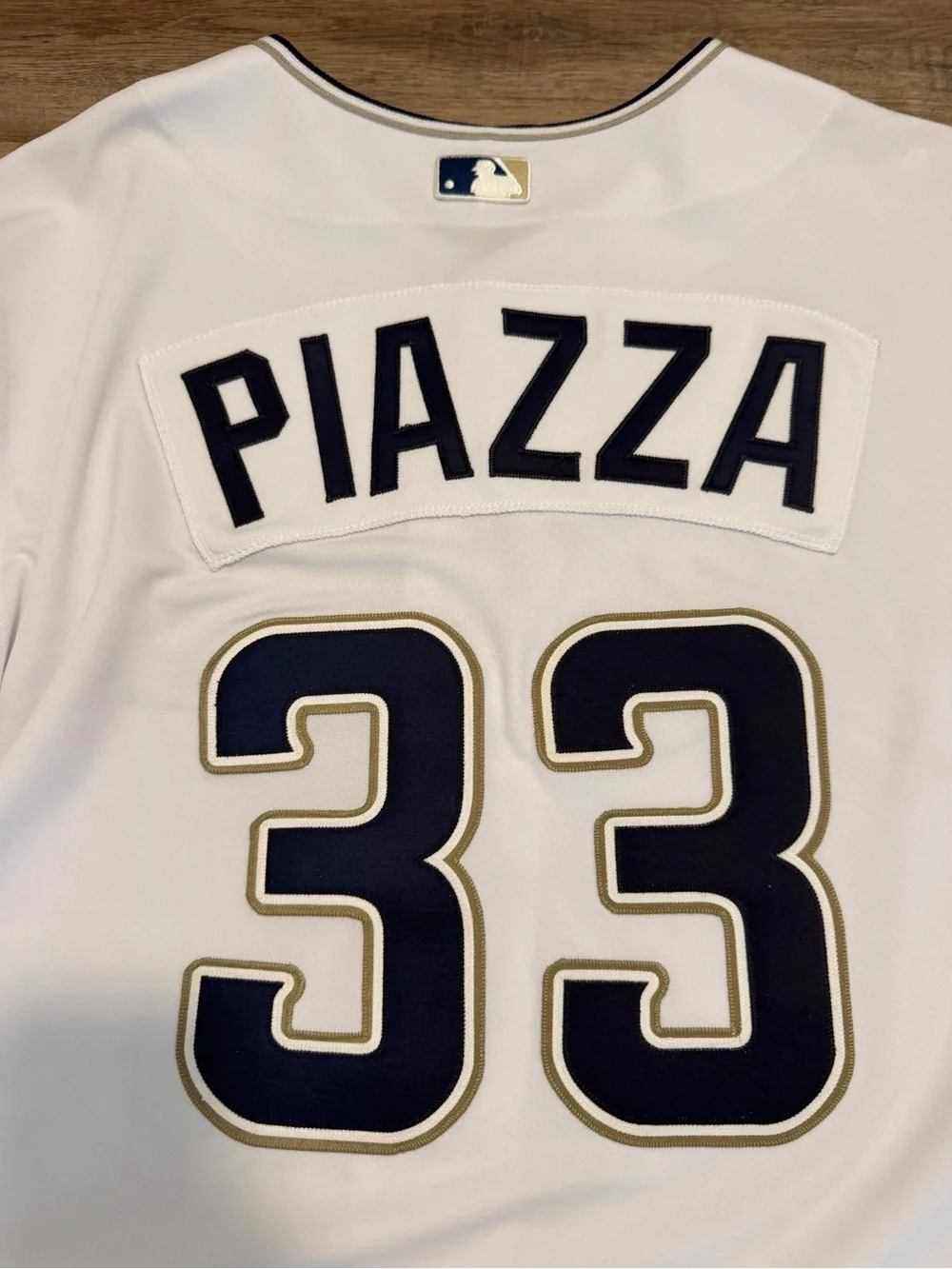VTG Majestic San Diego Padres Mike Piazza Jersey Auth. 2006 Team Issued 50 XL
